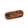 Imitation Rattan Bread Basket Multipurpose Woven Rattan Storage Tray Kitchen