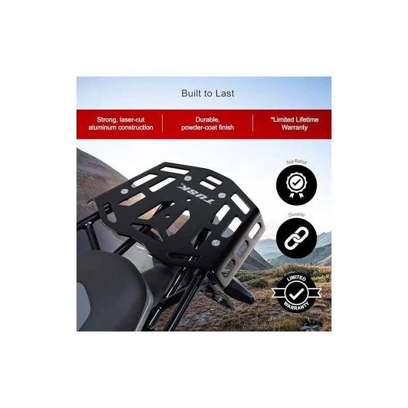 Tusk Top Rack R1300GS Motorcycle Luggage Rack