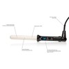 Paul Brown Hawaii EOS Curling Wand; Premium Hair Clipless Curler