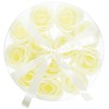 Scented Rose Soaps (set of 12) - Ivory