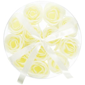 Scented Rose Soaps (set of 12) - Ivory