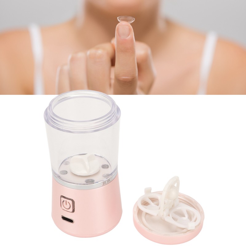 Contact Lens Cleaner USB Charging Automatic Portable Tear Proteins Removal