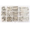 LBY 160pcs Phillips Chicago Screws, M5 x 10/15/20/25/30/35/40/45mm Binding Screw