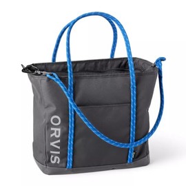 Orvis Tough Trail Dog Travel Tote - Durable Tote Bag for Pets, Stylish Handbags for Outdoor Adventures, Water-Resistant Design, Asphalt