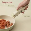 Removable Pot Handle, Cream White Detachable Pan Handle, Universal Pan