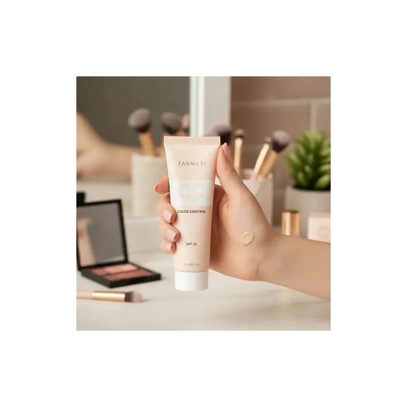 Cc Cream Color Control Farmasi Tono Medium 03