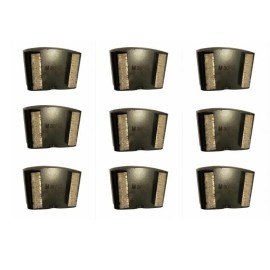 SM DIAMOND TOOLS 9-pack! HTC Compatible Diamond Grinding Disc For Medium-Soft Surface, 30/40
