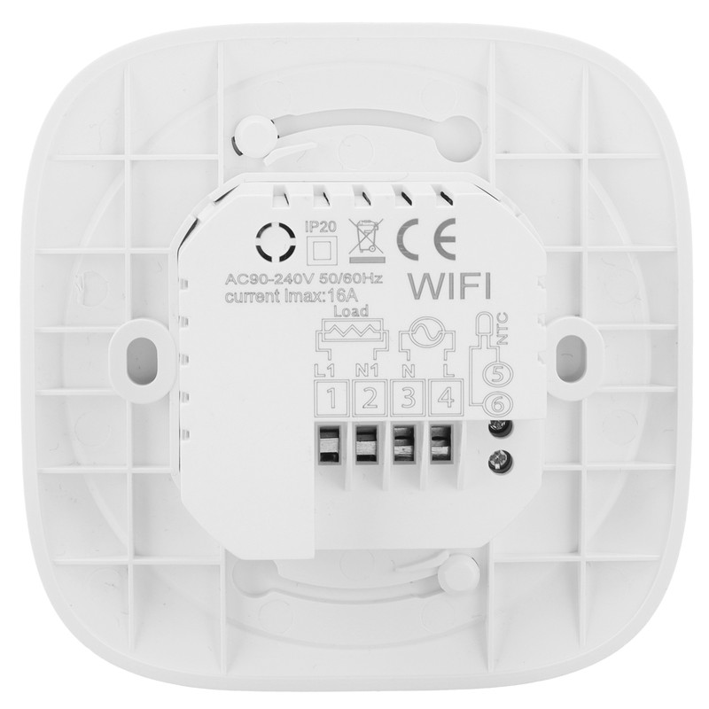 16A Smart WiFi Thermostat for Water/Electric Floor Heating Water Gas
