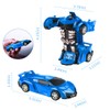 Highttoy Transforming Car Toy for Boys Ages 3-7,Robot Toy Car