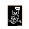 Honey Dew Gifts, Whom, Funny Grammar Fridge Magnet, Cute Owl
