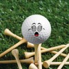 PLIGREAT Funny Expressions Golf Ball Markers 32 Pcs Creative Pattern