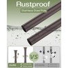 ALLZONE Rustproof Shower Caddy Corner for Bathroom, Bathtub Storage Organizer