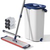Easywring Washable Mop and Bucket with Wringer Set for Home,