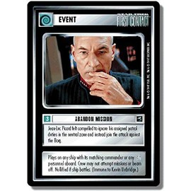 Decipher Star Trek CCG 1E FC First Contact Abandon Mission 26R