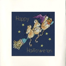 Bothy Threads Cross Stitch Kit - Greeing Card - Starry Night