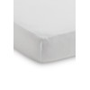 Jollein Jersey Fitted Sheet, 60 x 120 cm, White, Pack