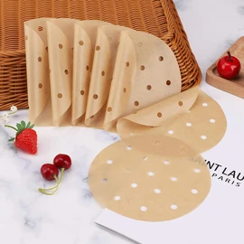 せいろ シート 100枚入り 蒸籠シート 円形 使い捨て 料理用クッキングシー ト 中華セイロ用調理用紙 蒸し器シート セイロ用紙 トゥルーカラー (22cm)