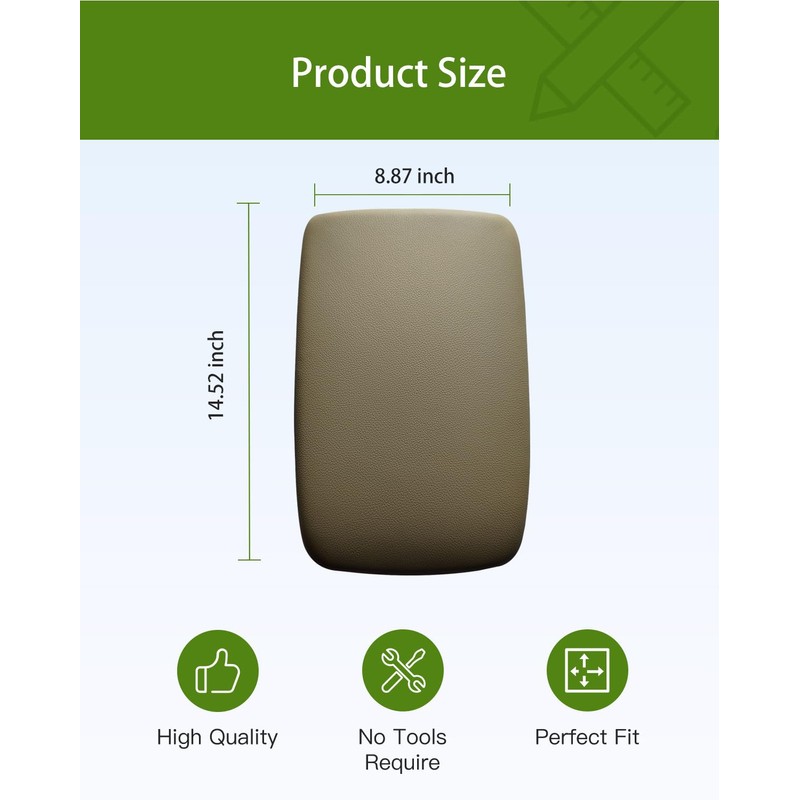 UMISHI Center Console Armrest Cover Lid kit Compatible with 2008