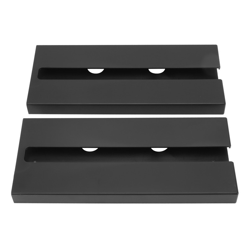2Pcs Black Red Wine Glass Holder Self Adhesive Plastic Wine