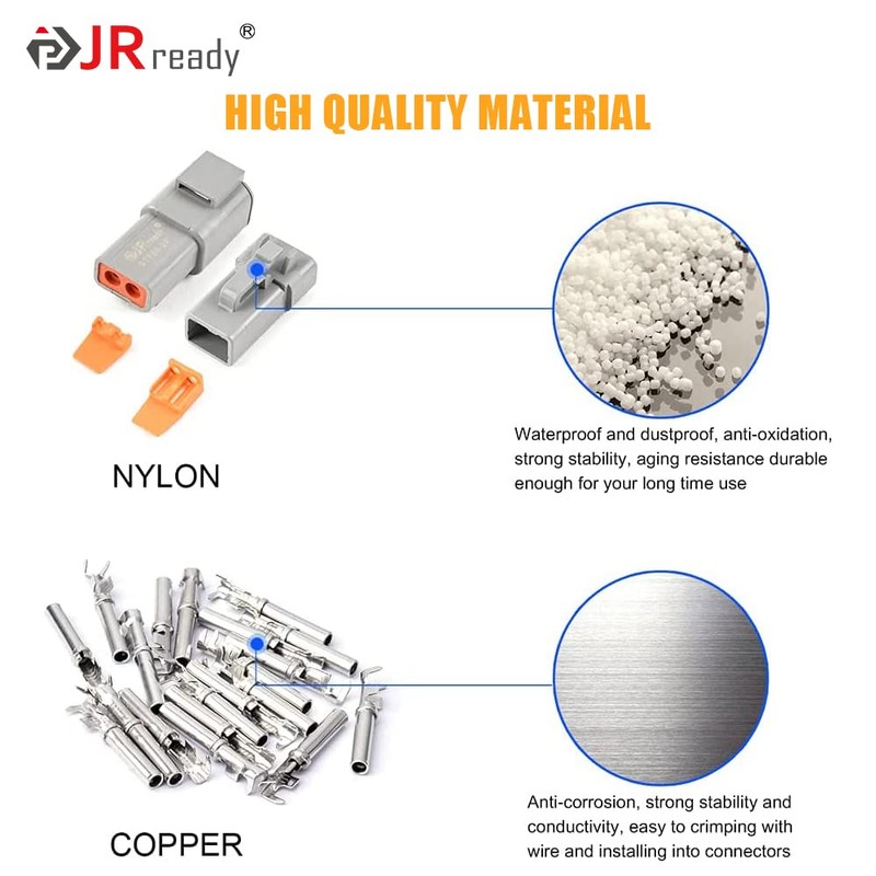 JRready ST6251 Deutsch DTP Connector Kit Size 12 Waterproof 25