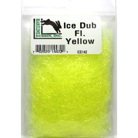 Hareline Dubbin Ice Dub #142 FL. Yellow