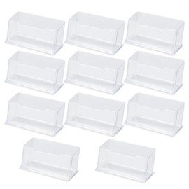 10 Piece Set Of Business Card Holder, Transparent Acrylic Card Display Stand, Plastic Card Holder, Acrylic Business Card Holder For Office Desk, Acrylic Business Card Holder For Office Supplies