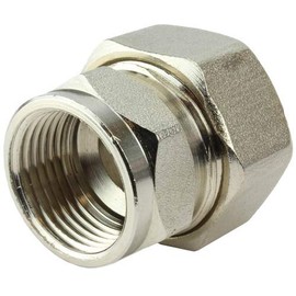 Maxline M8007 3/4" x 3/4" Female NPT Straight Tube Fitting Max Line 3/4 in FNPT