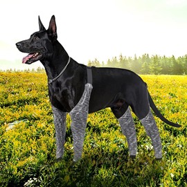 Dog Recovery Sleeves | Soft Protective Elbow Braces,Waterproof Soft and Adjustable Protective Elbow Braces, Anti-Dirty Dog Brace for Bandages, Wounds, Legs