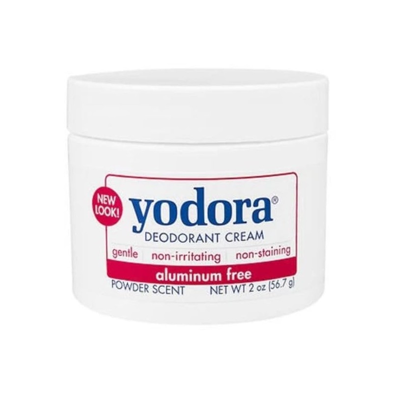 Yodora Deodorant Cream 2 oz (Pack of 2)