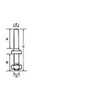 Amana Tool - 47602 Router Arbor with Hex Nuts & Washers 5/16-24 Nf Dia x 7/8 Height x 3
