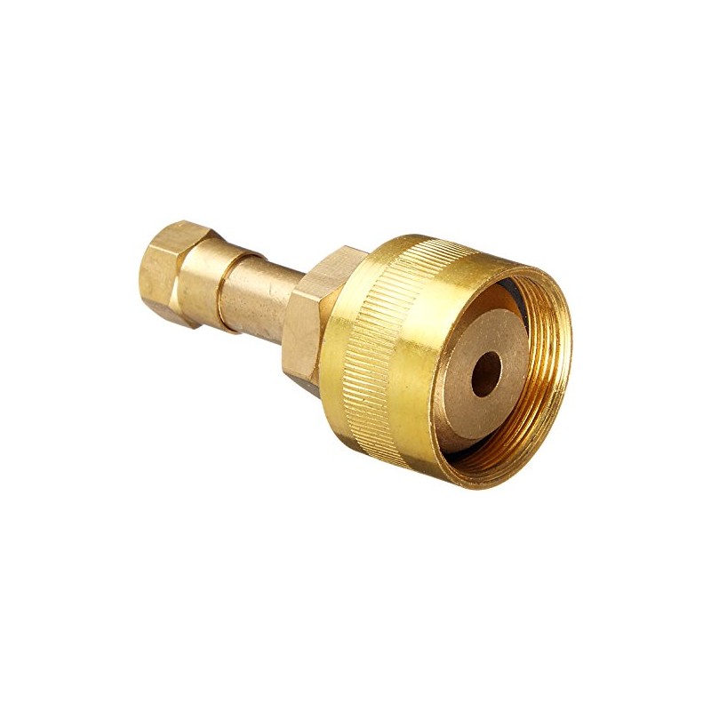 Petromax 12411 Kerosene Lantern Parts, Pump Adapter, Brass