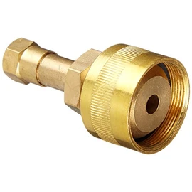 Petromax 12411 Kerosene Lantern Parts, Pump Adapter, Brass