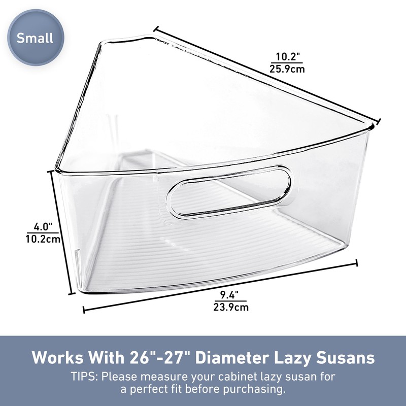 Leeden Lazy Susan Organizer for 26" Diameter Corner Lazy Susan,