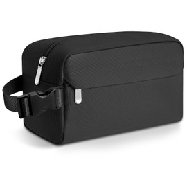 Neverwhy Small Lunch Bag Freezable Snack Bag for Kids, Small Lunch Box for Women & Men Insulated Lunch Bag for Work/School/Travel, Reusable Cooler Bag for Bottle with Handle Buckle,Black (3L/6-Can)