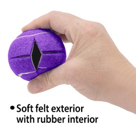 Top Glides Precut Walker Tennis Ball Glides (Purple)