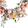 Fake Flower Simulation Garland Plastic Fake Flower Interior Door Wall