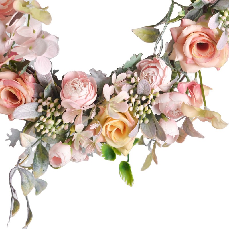 Fake Flower Simulation Garland Plastic Fake Flower Interior Door Wall