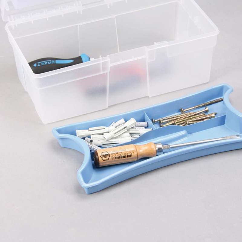Allit, Blue, PP McPlus Clear 12.5, Polypropylene, 310 x 170