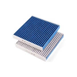 Forccord - Paquete de 2 filtros de aire de cabina HEPA para Honda Civic/Clarity/CRV Fit HRV Insight RD-X TL-X Filtro de cabina de carbón activado CF11182 0291-T5R-A01 80291-TF0-405