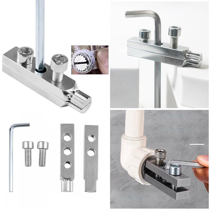 TorSor 2 Pack Broken Valve Thread Extractor Tool Broken Faucet