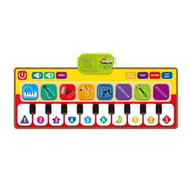 Kids Dance Pads Piano Music Blanket Record and Playback Floor Musical Keyboard Toy Touch Play Dance Blanket Carpet Mat