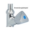 High Upright Tap Spout for Mixers Chrome-Plated / Type 130