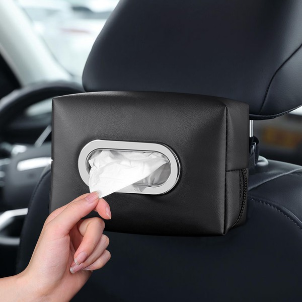 Anfiodas Car Tissue Case, Car Tissue Holder, Tissue Case, Waterproof,