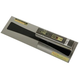 Kincho Shigoki Trowel Honyaki 0.01 inch (0.3 mm) Thick, Black Painted Square Pattern, 11.8 inches (300 mm)
