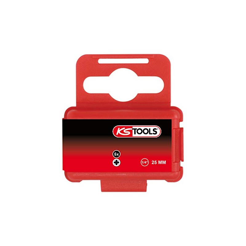 'KS Tools 9183216 Torsion Power Bit, 25 mm, PZ3 Length