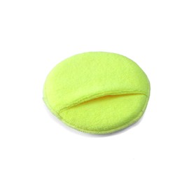 Maxshine Multipurpose Microfiber Finger Hold Applicator, Yellow, Dia: 16cm