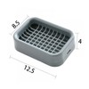 Soap Dish with Drain Bar, Soap Holder for Shower, Bathroom,