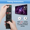 OMAIC Voice Replacement Remote Control for Sony-Bravia-TVs，for All Sony 4K