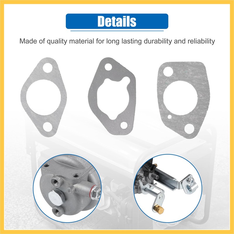 REPAIROCK Carburetor with Gasket for CAT RP6500, RP7500E, RP8000E Gas