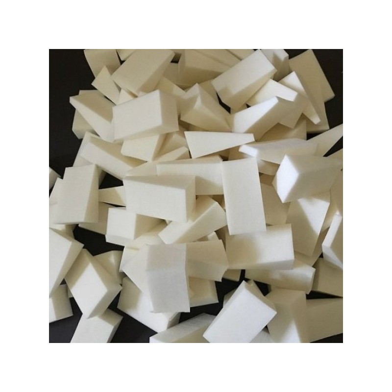 대용량 화이트 삼각웨지 퍼프 100p Large Capacity White Triangle Wedge